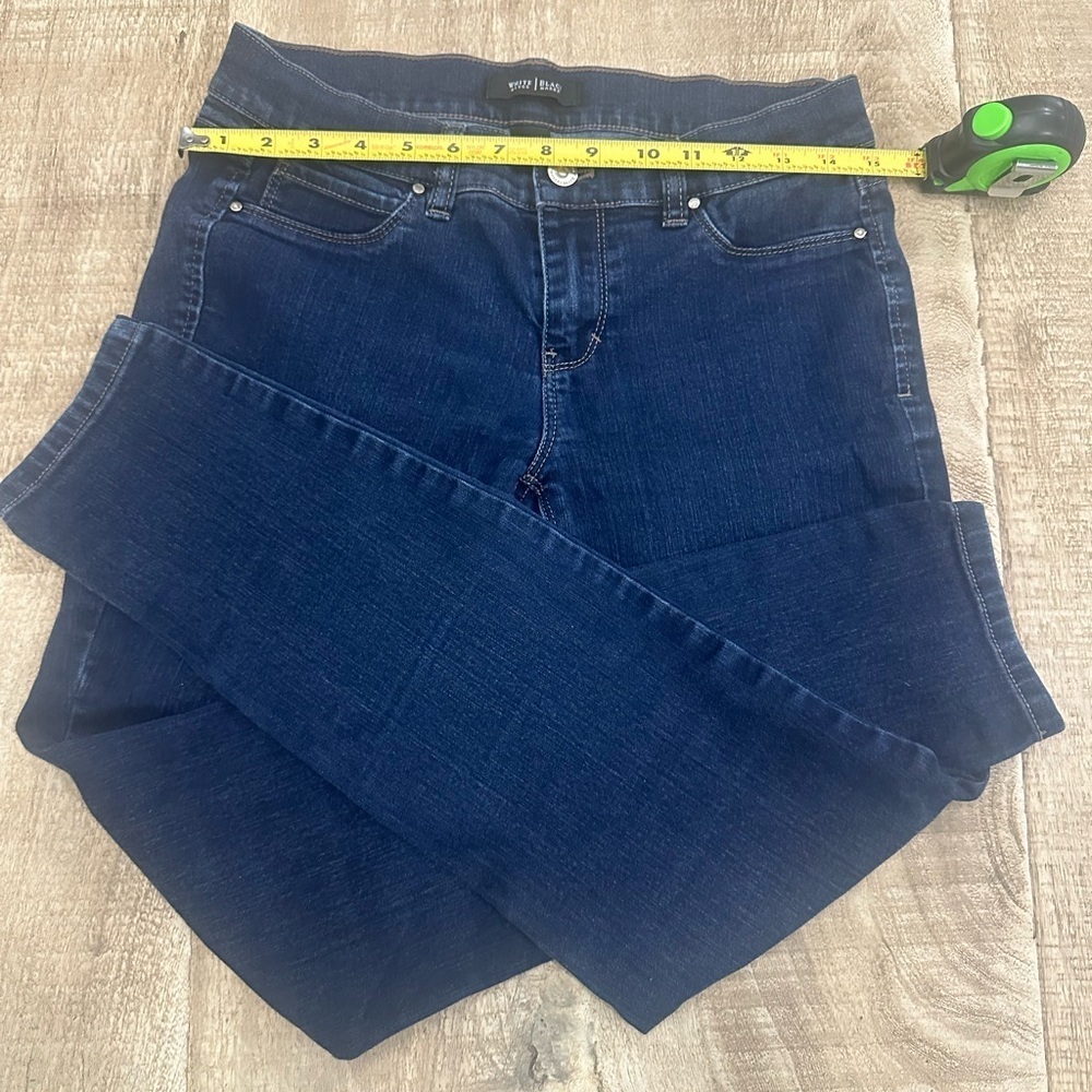 WHBM Sculpt Skinny Jeggings | Dark Wash Denim | Size S - Picture 15 of 16